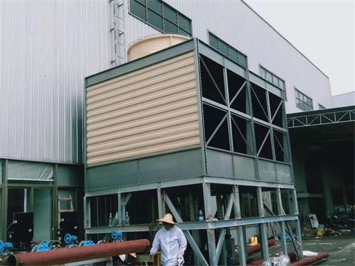 开式冷却塔旋转布水器的主要作用及布水过程(开式冷却塔工作原理示意图)